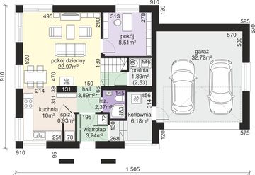Parter projektu - Dom przy Cyprysowej 36 D