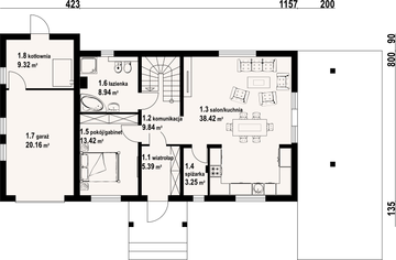 Parter projektu - Działoszyce 15 dwst
