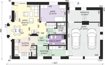 Parter projektu - Dom przy Cyprysowej 15 DN