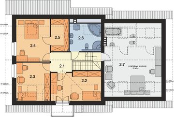 Poddasze projektu - Ajaks Bis G2
