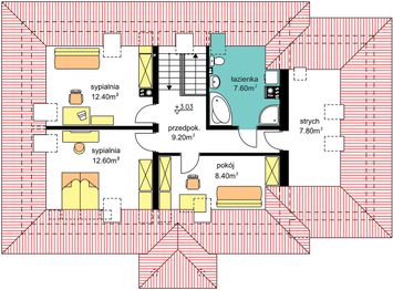 Poddasze projektu - BW-51 war. 3 front południowy
