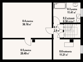 Piwnica projektu - Chocieszów