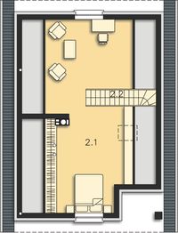 Poddasze projektu - Arras II LMP284a
