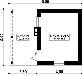 Parter projektu - G351 - Budynek gospodarczy