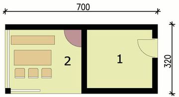 Parter projektu - G52 szkielet drewniany budynek gospodarczy