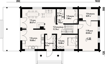 Parter projektu - Chmielniki małe dw 65