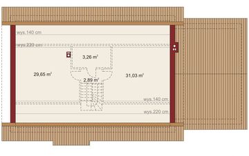 Poddasze projektu - Domena 104 B