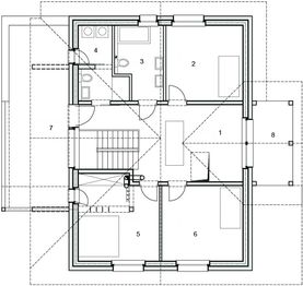 Poddasze projektu - eko Typowy 27