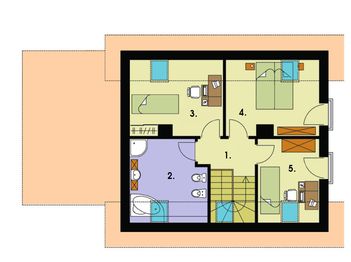 Poddasze projektu - Sevilla szkielet drewniany