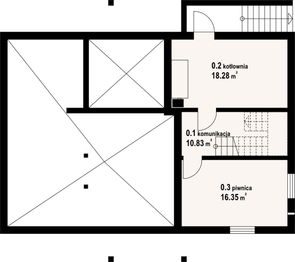 Piwnica projektu - Leszyce dw