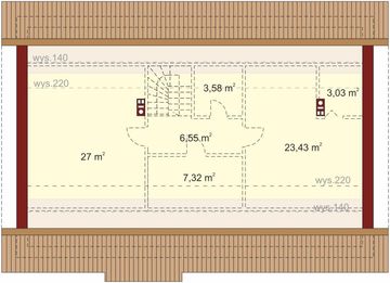 Poddasze projektu - Domena 103