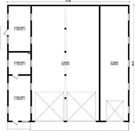 Parter projektu - G345 - Budynek gospodarczy