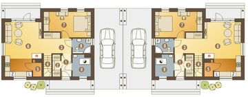 Parter projektu - Wydrzyk z wiatą bliźniak [A-BL1]