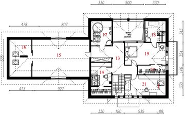 Poddasze projektu - Lanella 3