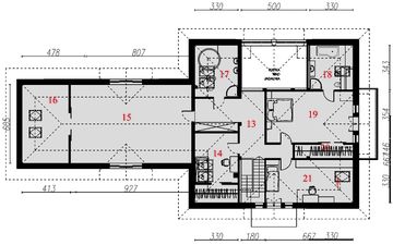 Poddasze projektu - Lanella 4