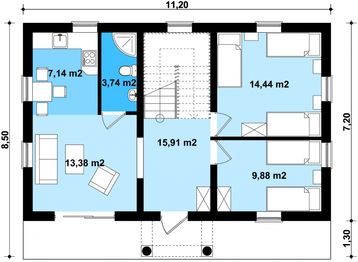 Parter projektu - G344 - Budynek rekreacji indywidualne