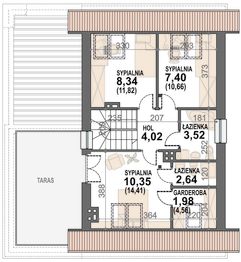 Poddasze projektu - Gusto II