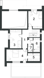 Piętro 1 projektu - Modularny D28