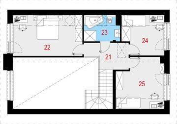 Poddasze projektu - Agrestis I P