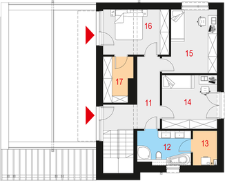 Piętro 1 projektu - Novellus II G2