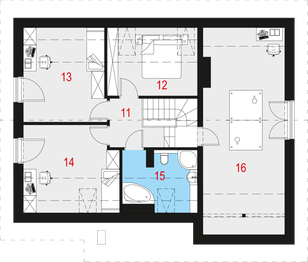 Poddasze projektu - Propositus II G1