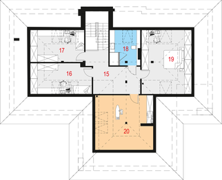 Poddasze projektu - Universus I G2