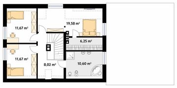 Poddasze projektu - Poziomkowy 2