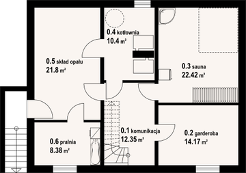 Piwnica projektu - Lubomierz dw