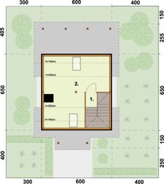 Poddasze projektu - Luizjana szkielet drewniany dom letniskowy z poddaszem