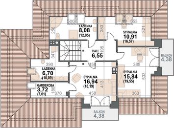 Poddasze projektu - Alicja N 2G+