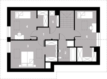 Poddasze projektu - Faro