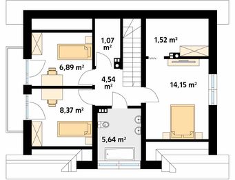 Poddasze projektu - Wanilia