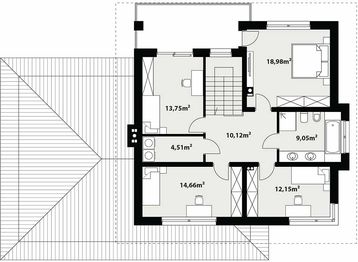 Piętro 1 projektu - Kleo