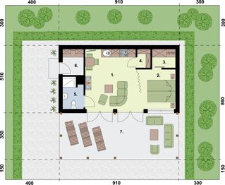 Parter projektu - Belo horizonte B dom letniskowy