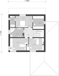 Piętro 1 projektu - uA40