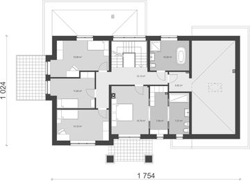 Piętro 1 projektu - uA50