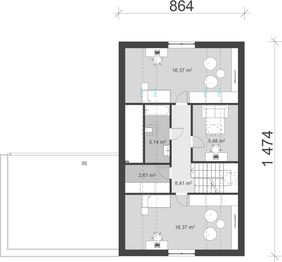 Poddasze projektu - uA52