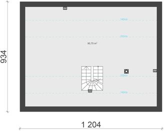 Poddasze projektu - uA53