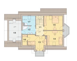 Poddasze projektu - Mango