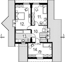 Poddasze projektu - Astra