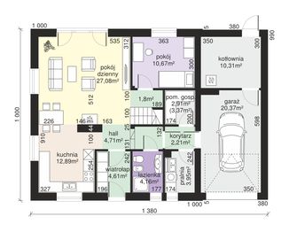 Parter projektu - Dom przy Oliwkowej 5 H