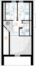Poddasze projektu - Z wnęką 01
