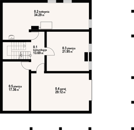 Piwnica projektu - Tomaszewo dw