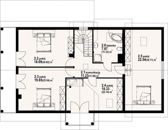 Poddasze projektu - Milicz dw 7