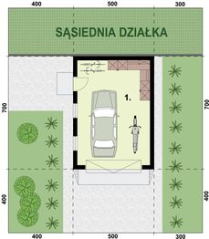 Parter projektu - G339B budynek gospodarczy