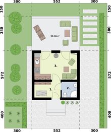 Parter projektu - Lido A dom letniskowy na zgłoszenie do 35 m2