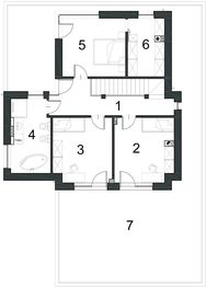 Piętro 1 projektu - Klasyczny D33