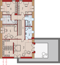 Poddasze projektu - Daniel VI G2 energo