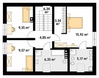 Poddasze projektu - Mirabelka