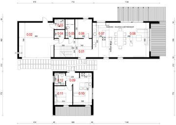 Parter projektu - House X10 – drewno HBE